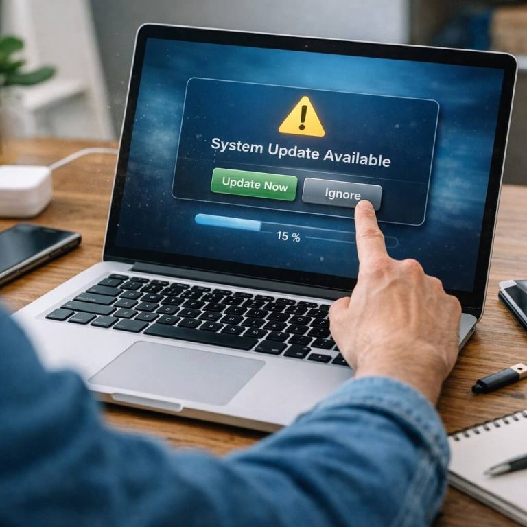 Ignorar atualizações do sistema é perigoso?