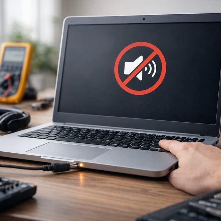 Notebook sem som: causas e soluções