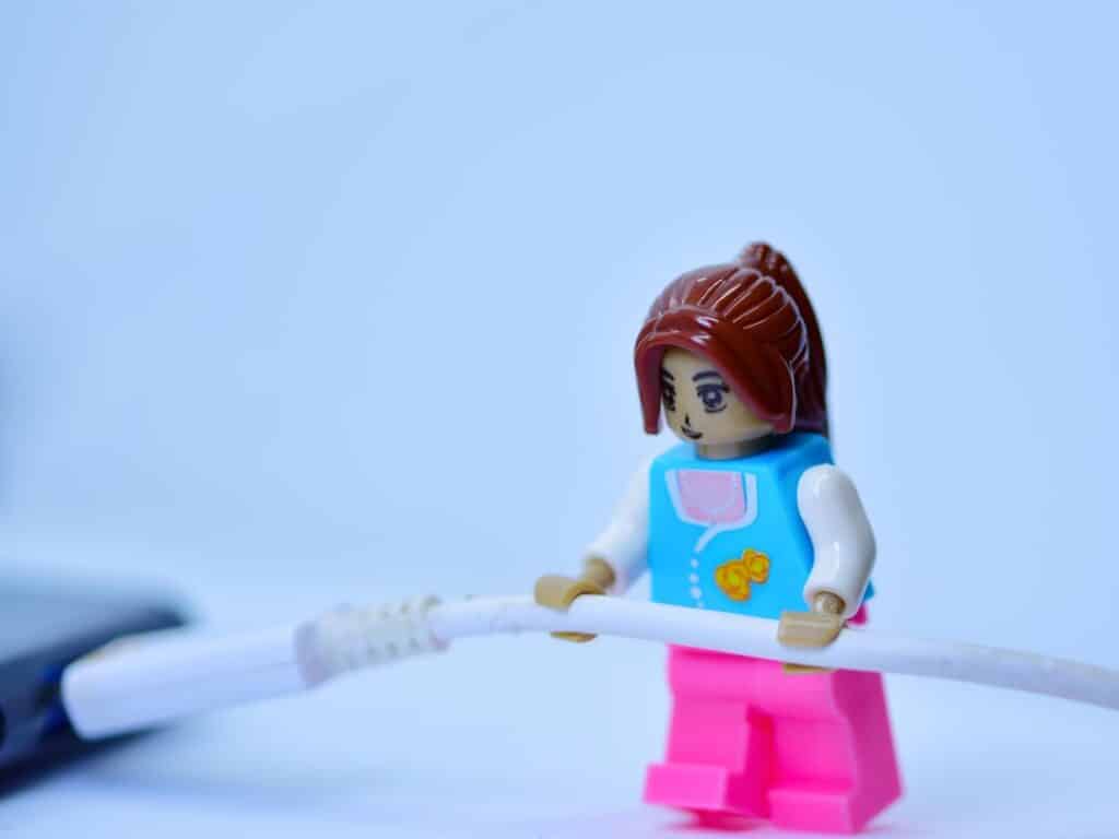 Photo Fake laptop charger